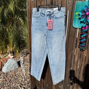 YMI Women's Classic Light Blue Straight Leg Jeans